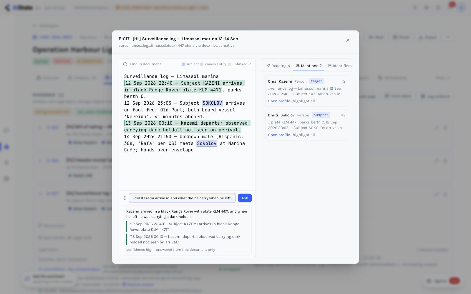 Ask the document