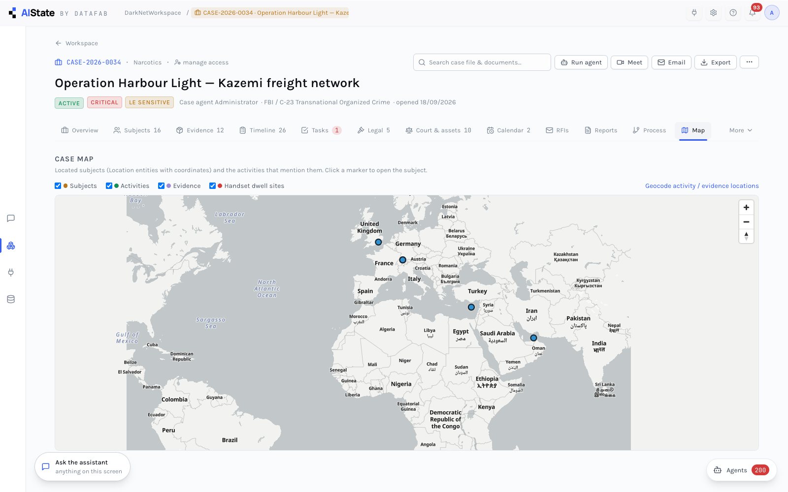 Case map